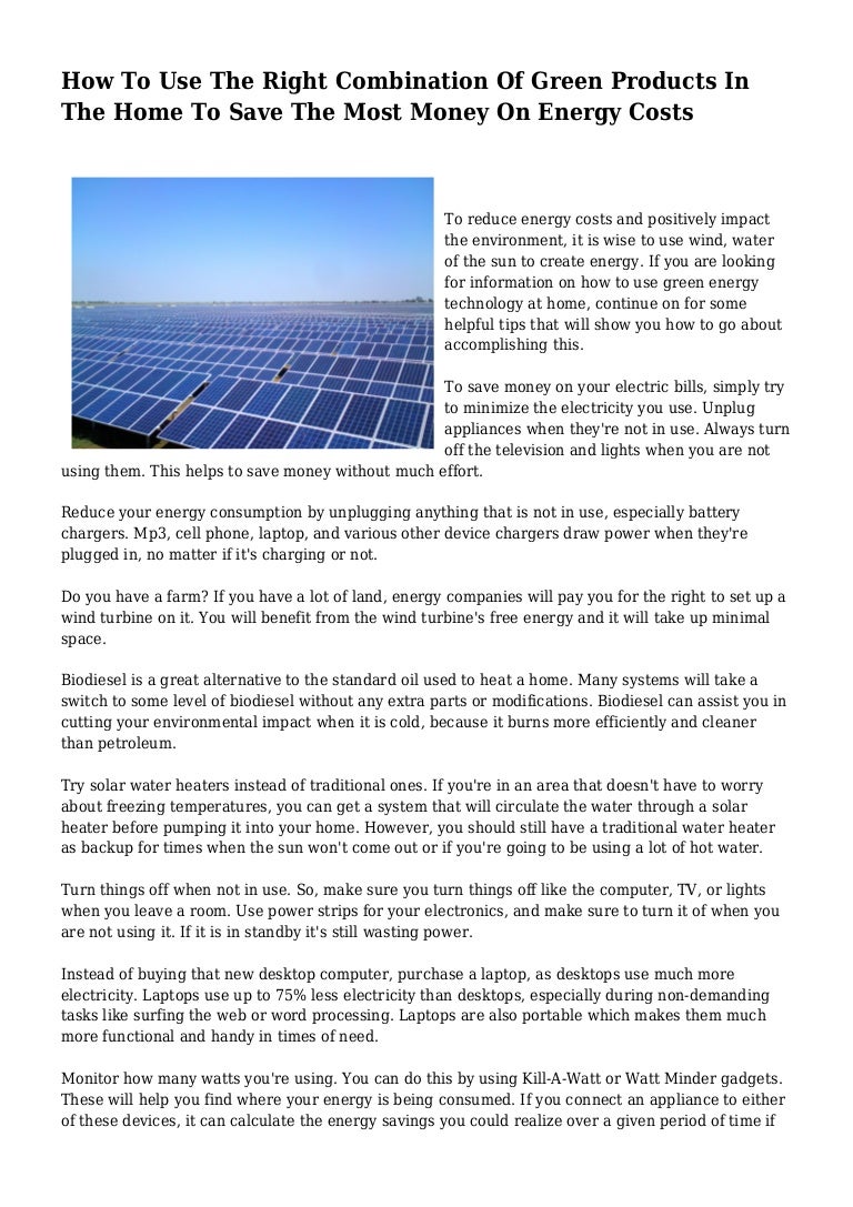 These tips will help you save a lot on utilities These tips will help you save a lot on utilities